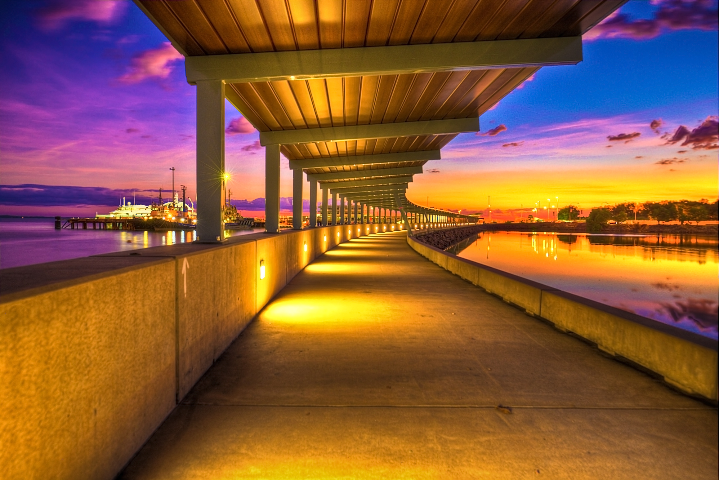 DarwinDockSunset2_Compressed