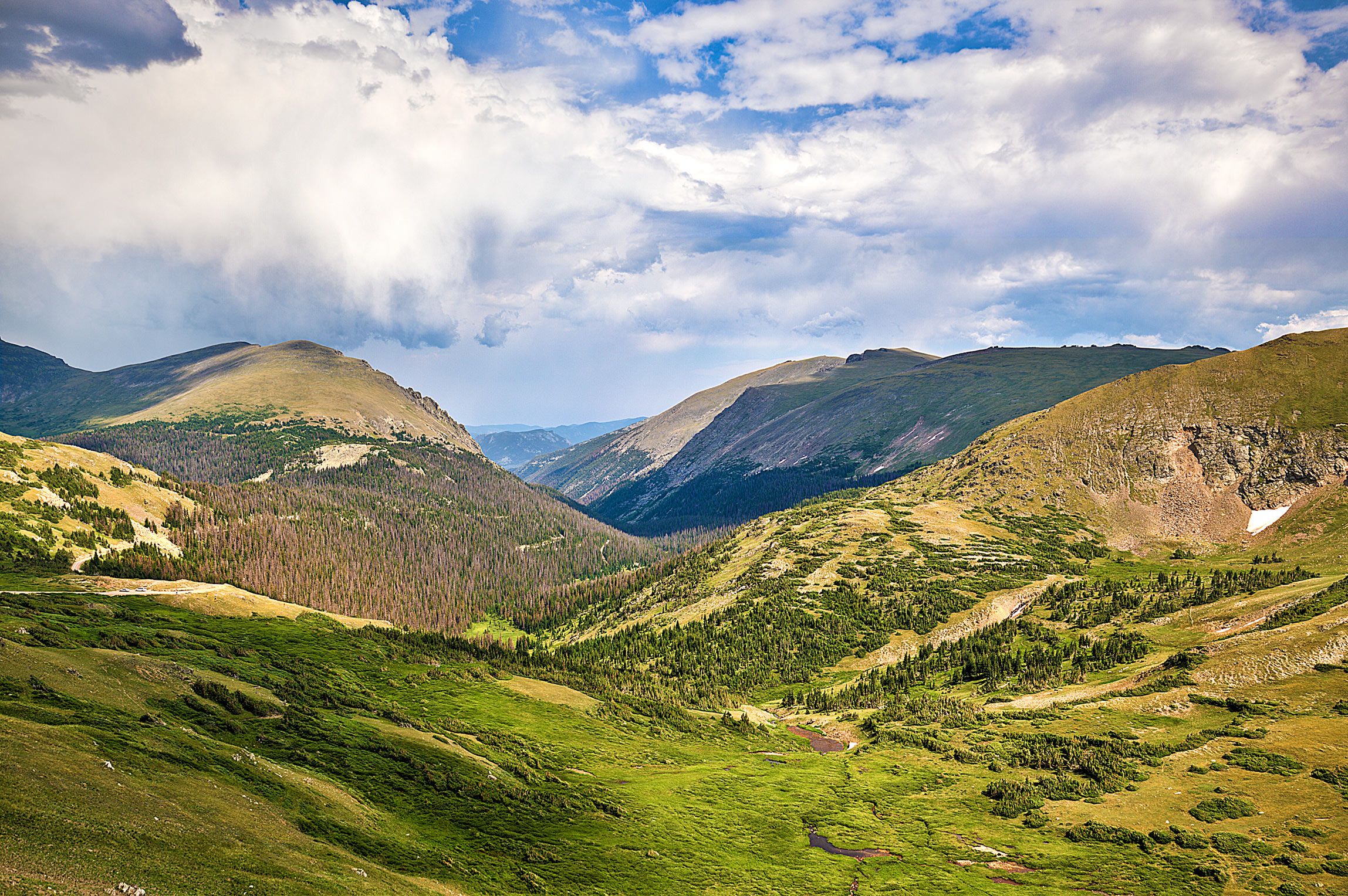 The park was stunningly green during this time of year!