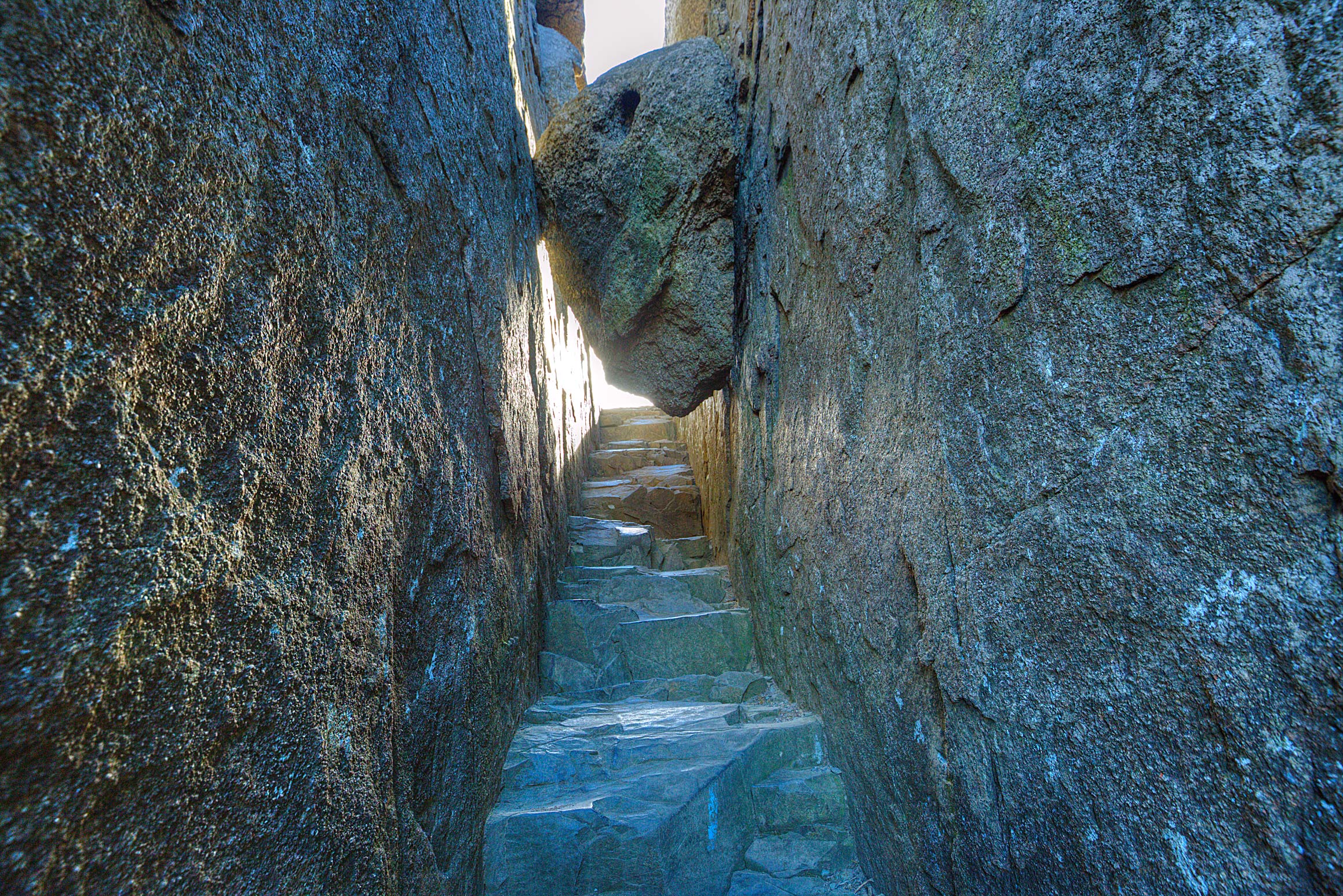 Scrambling on Old Rag
