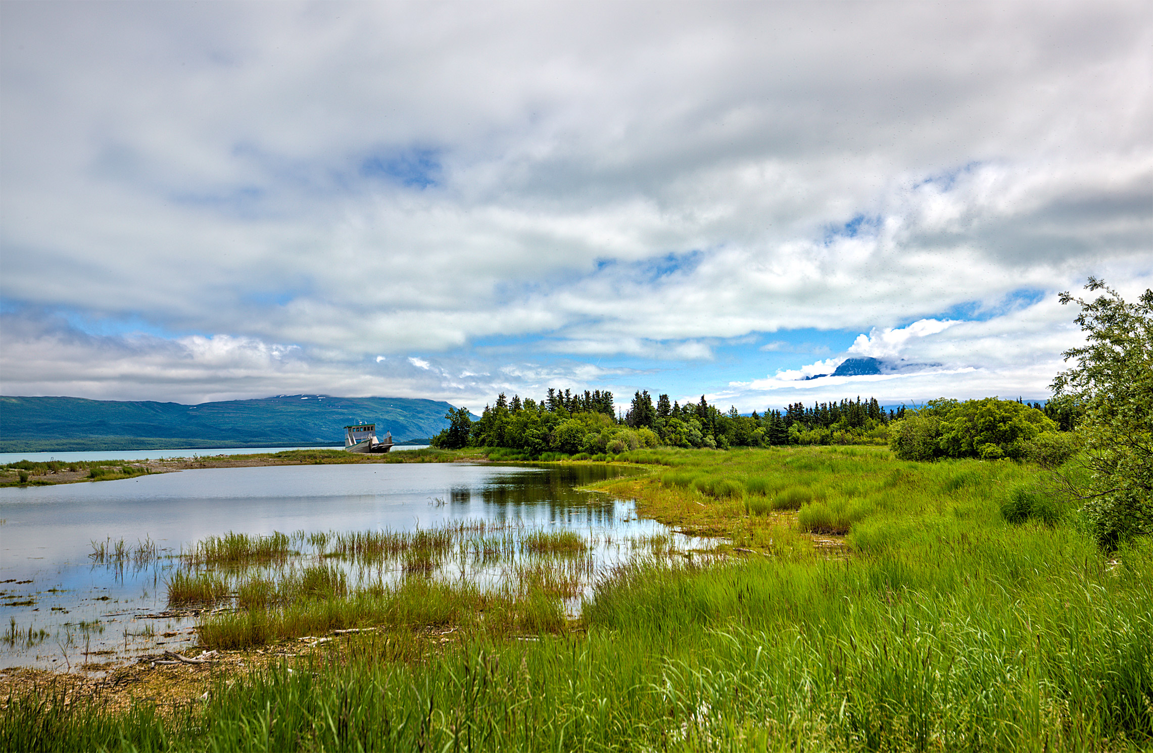 Looking Out Over Katmai