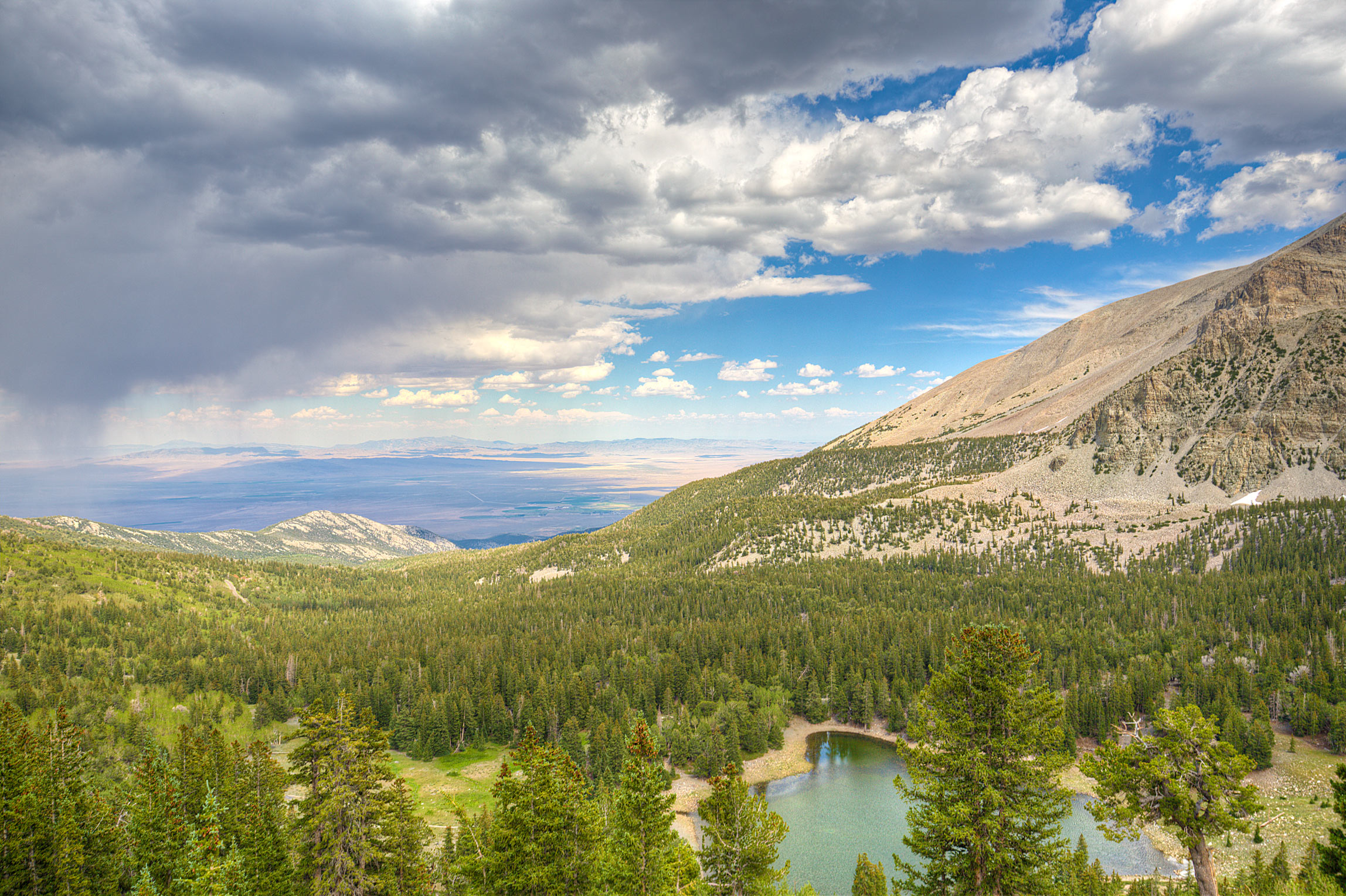 Overlooking the Great Basin