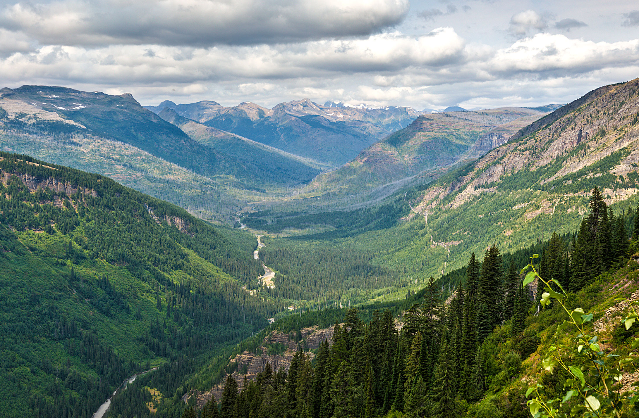 Glacier National Park Valley