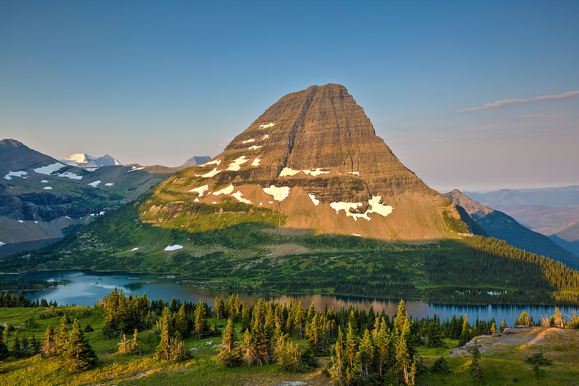 Overlooking Hidden Lake