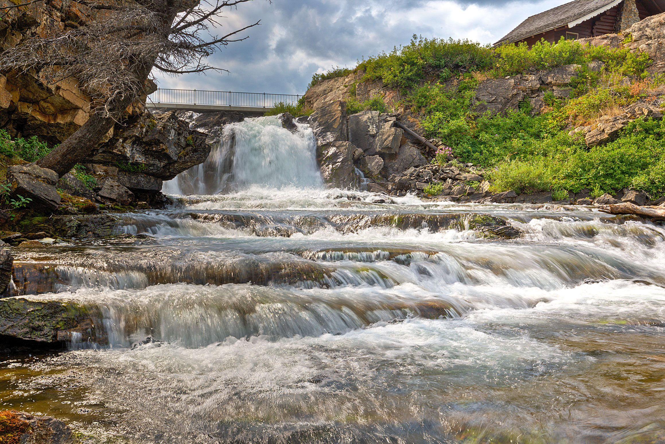Glacier National Park Waterfall