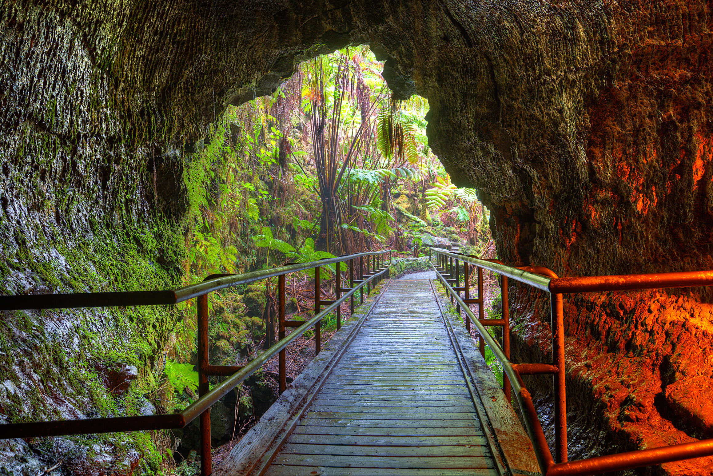 The Entrance to the Thurston Lava Tube