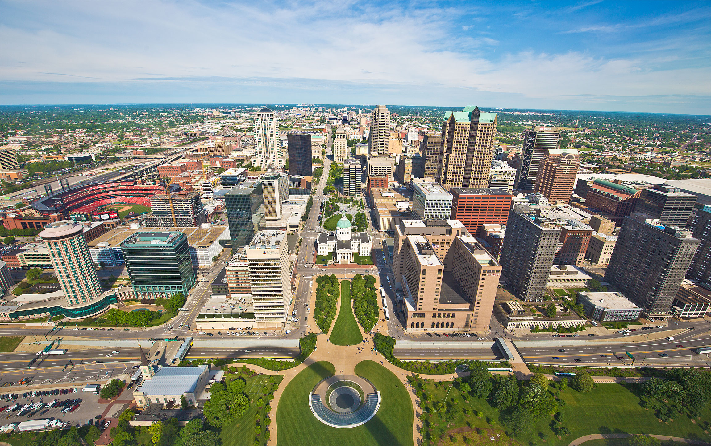 Top of the Arch Downtown Saint Louis