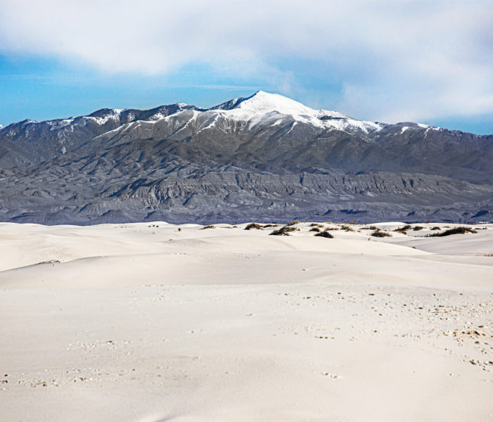 Sand and mountains