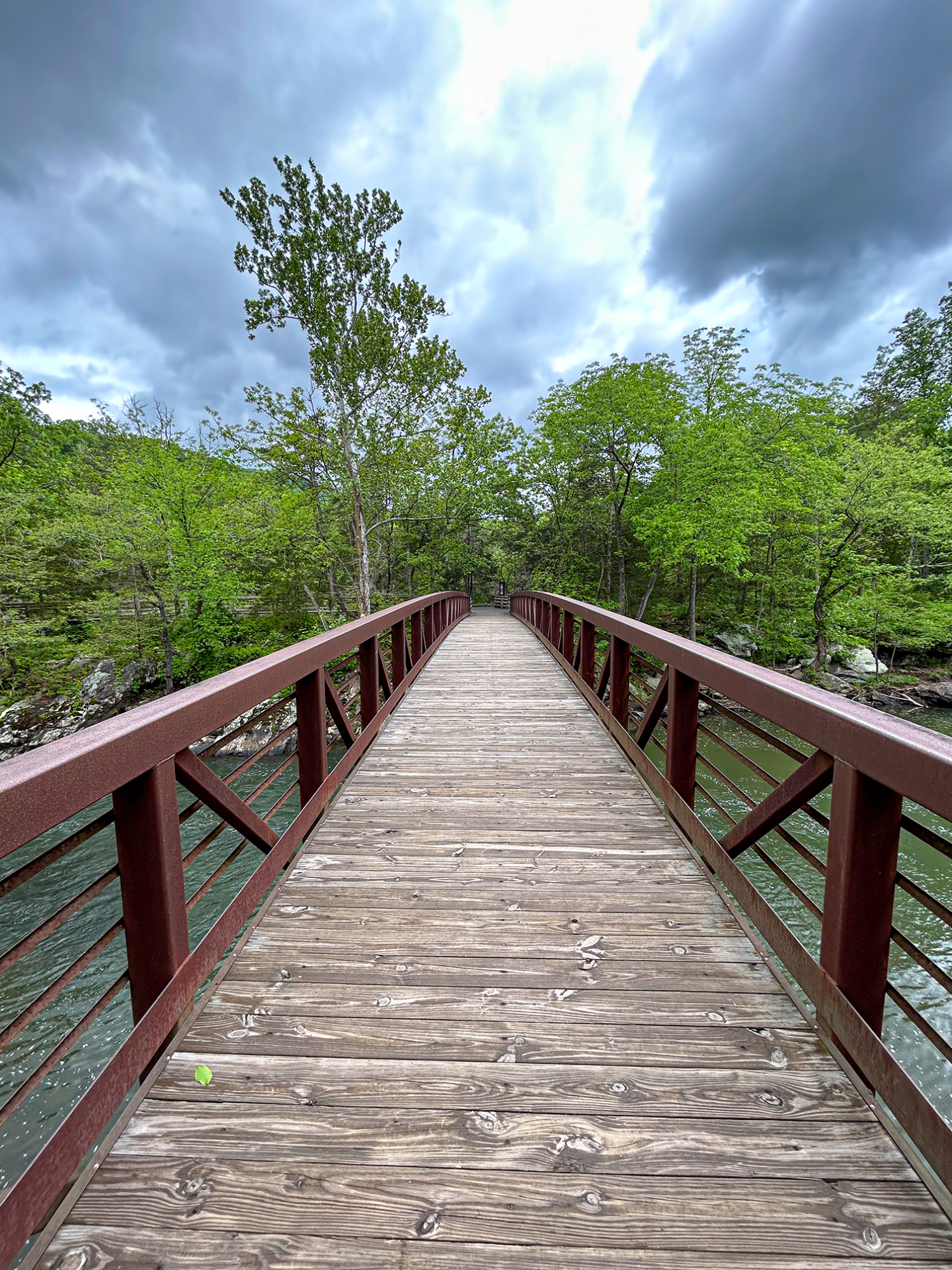 A bridge across the river